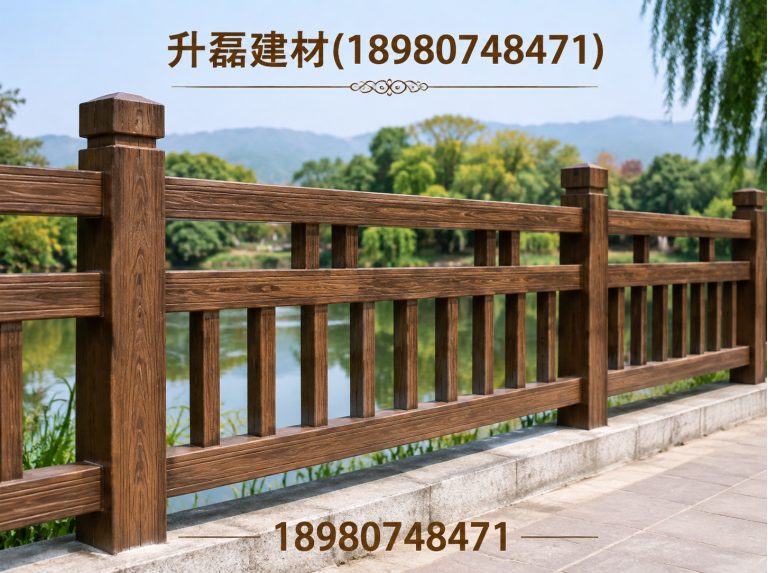 崇州市仿木桩展示图